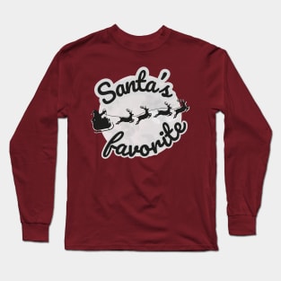 Santa's Favorite Long Sleeve T-Shirt